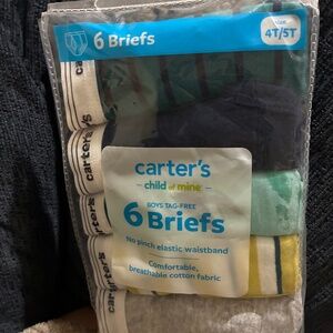 Carters boy briefs 4t/5t